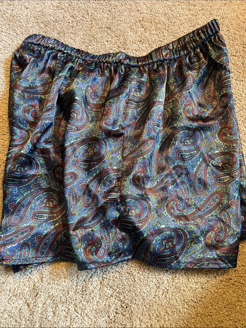 Frederick's of Hollywood Paisley Boxers
